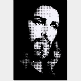 Jesus Christ silhouette Posters and Art